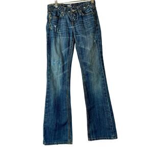 Miss Me Vintage Women’s Denim Jeans With Butterfly Size 26